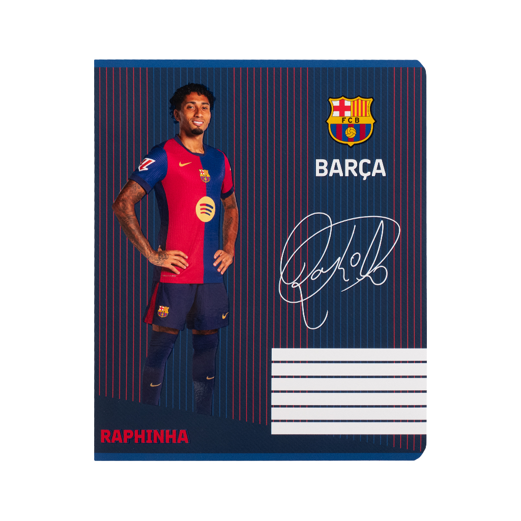 Зошит Kite FC Barcelona, 18 аркушів, клітинка (BC25-236) - зображення 10