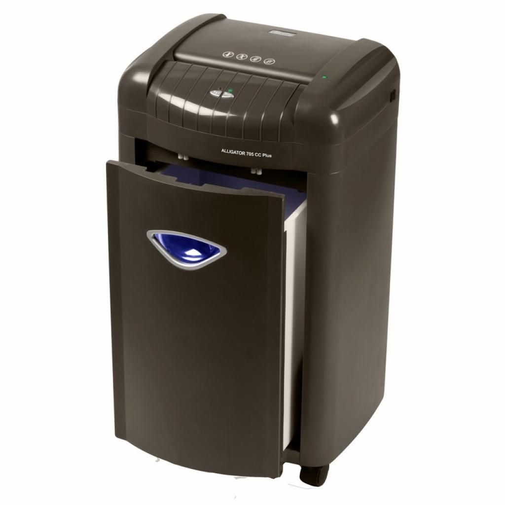Знищувач документів Alligator 705 CC+ (2x5mm) (6020100) - зображення 3