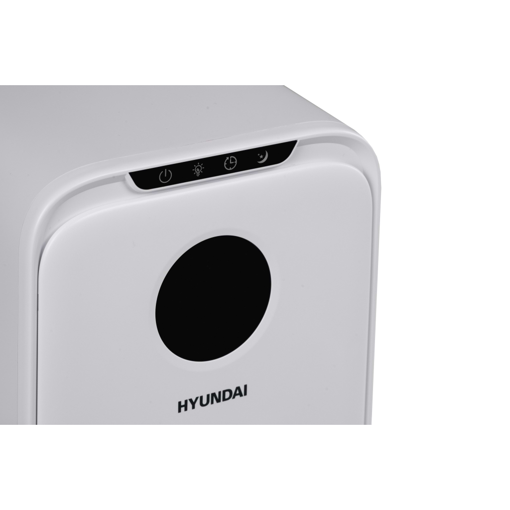 Осушувач повітря Hyundai HDSH001UA 350мл.на добу, 25м.кв, 40Вт, дисплей, ел.кер-ня, таймер, (HDSH001UA) - зображення 4