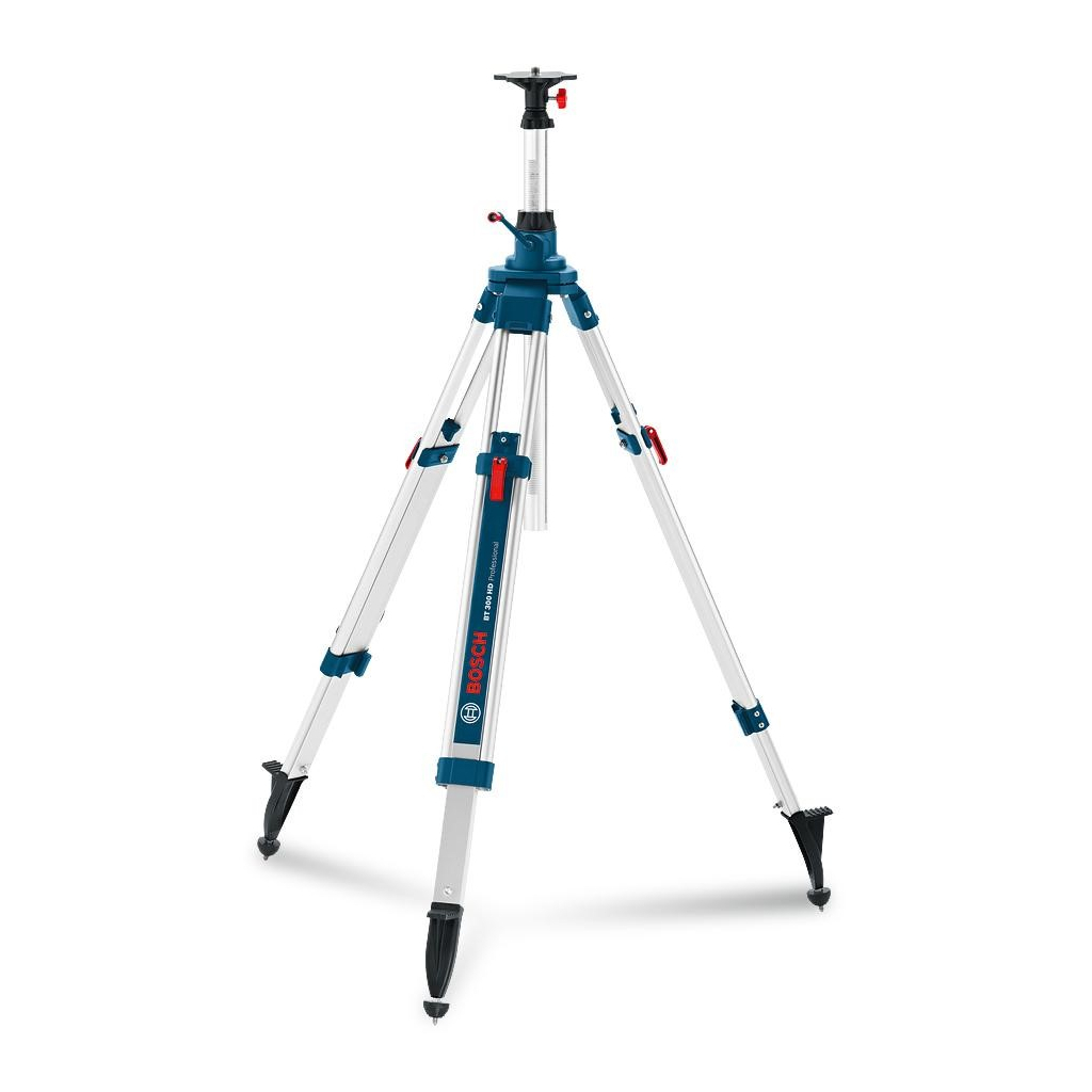 Штатив для нівеліру Bosch Professional BT300HD для оптичних нівелірів, 5/8", 122-295см, 7.2кг (0.601.091.A00) - зображення 2