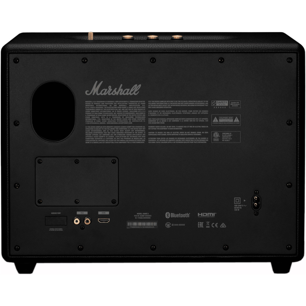 Акустична система Marshall Loudest Speaker Woburn III Bluetooth Black (1012272) - зображення 5