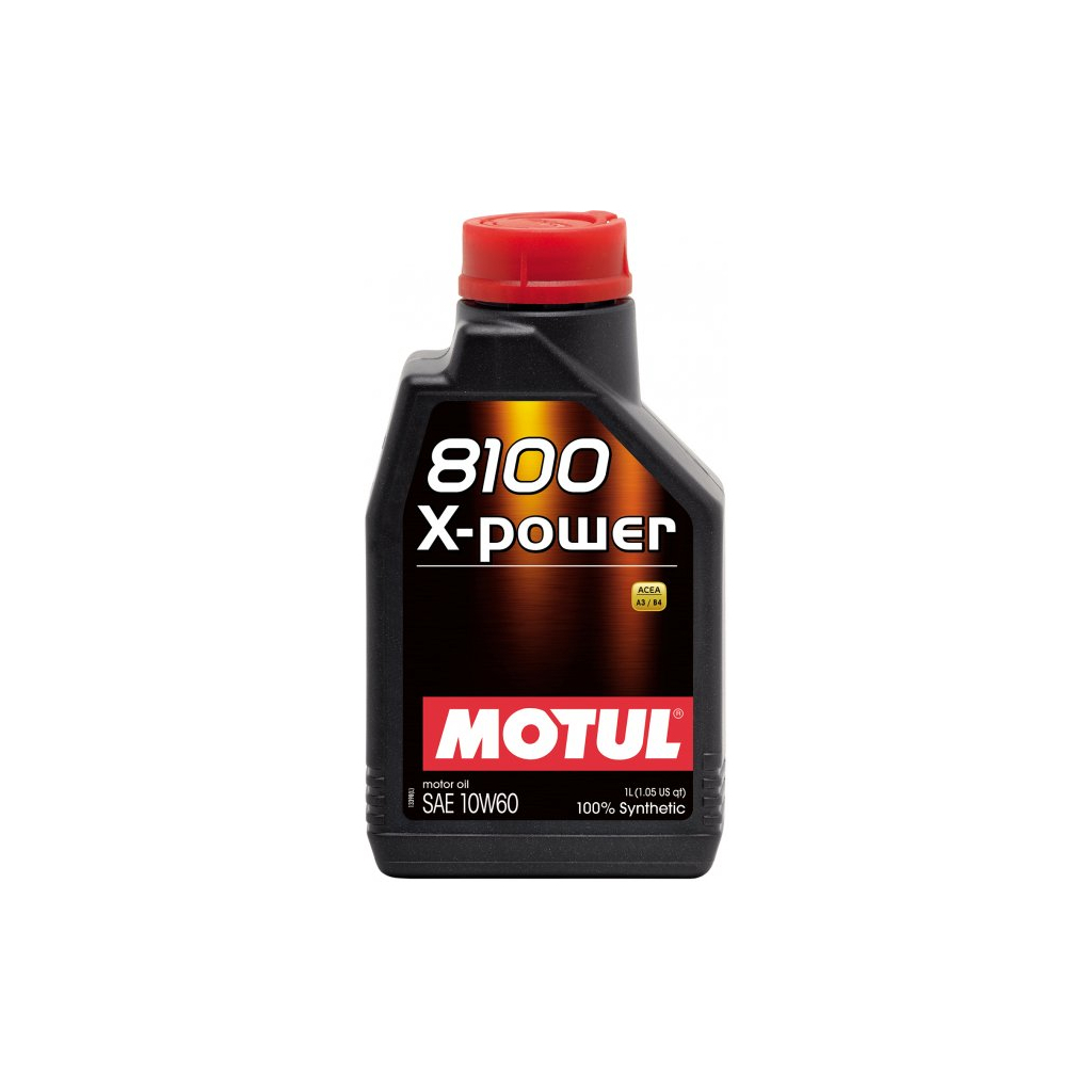 Моторна олива MOTUL 8100 X-power SAE 10W60 1л (854811) - изображение 1
