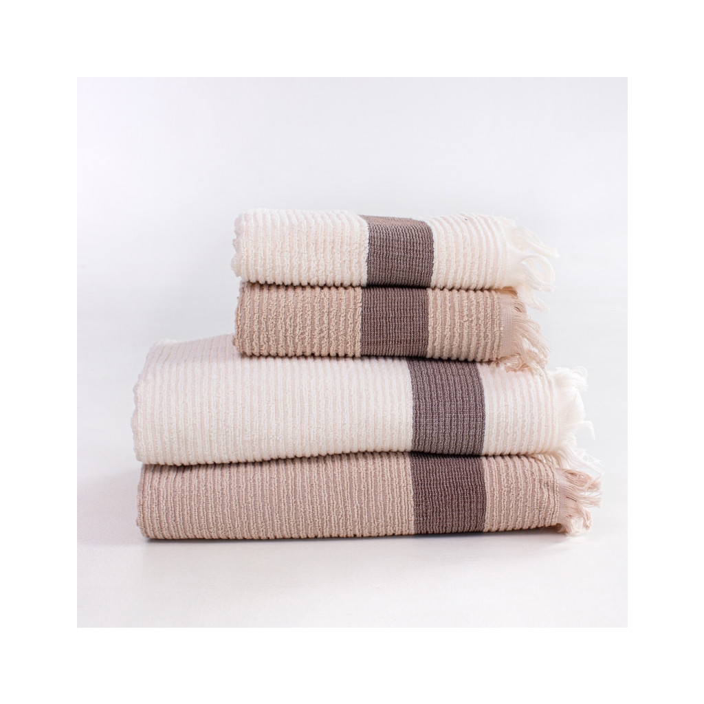 Рушник MirSon Набір лазневих №111 Elite Luxury Day 4 шт (2200005613351) - зображення 5