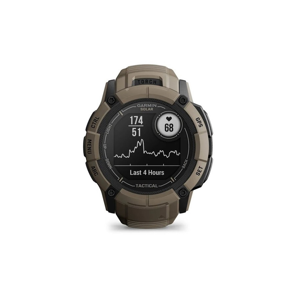 Смарт-годинник Garmin Instinct 2X, Solar, Tactical Edition, Coyote Tan, GPS (010-02805-02) - зображення 7