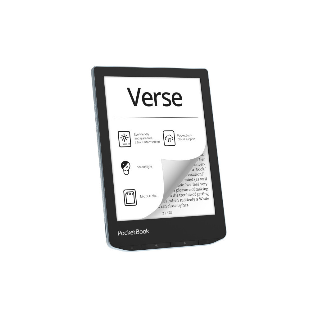 Електронна книга Pocketbook 629 Verse Bright Blue (PB629-2-CIS) - зображення 3