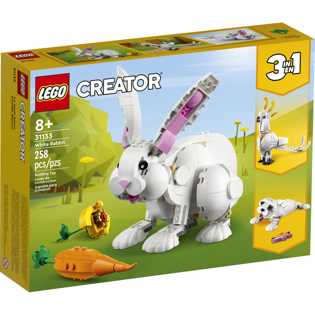 Конструктор LEGO Creator Білий кролик 258 деталей (31133) - зображення 1