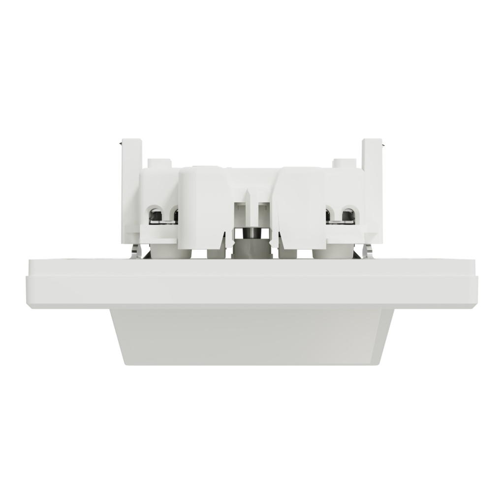 Розетка Schneider Electric ASFORA без заземлення подвійна біла (EPH9700121) - изображение 5