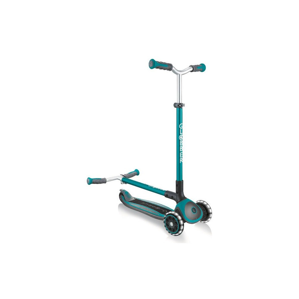 Самокат Globber Master Lights Led бірюзовий (662-105) - зображення 3