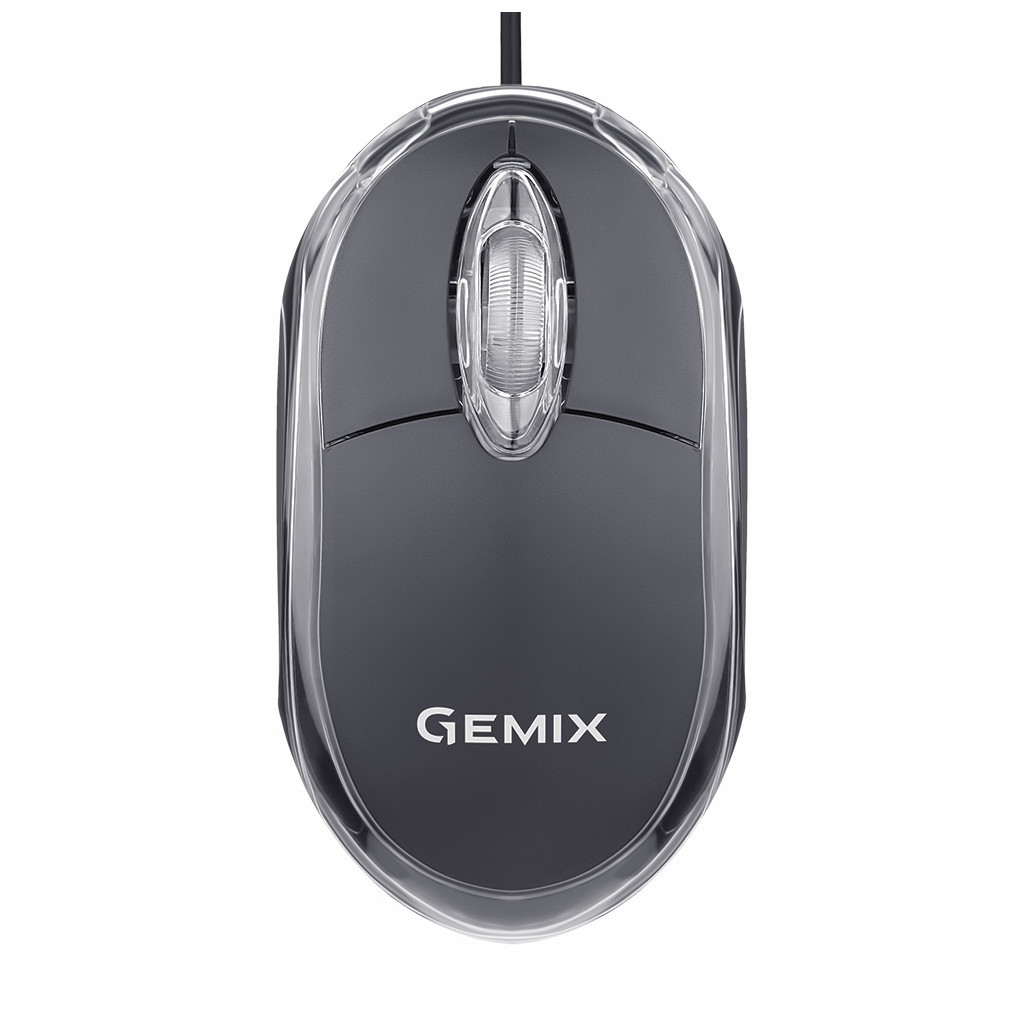 Мишка Gemix GM105 USB black (GM105Bk) - зображення 1