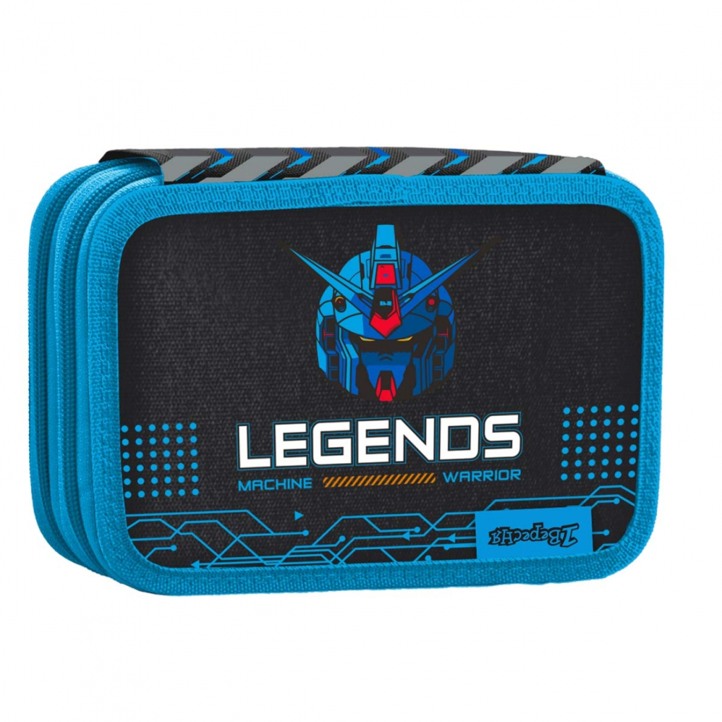 Пенал 1 вересня HP-01 жорсткий подвійний Robotech Legends (533440) - зображення 2