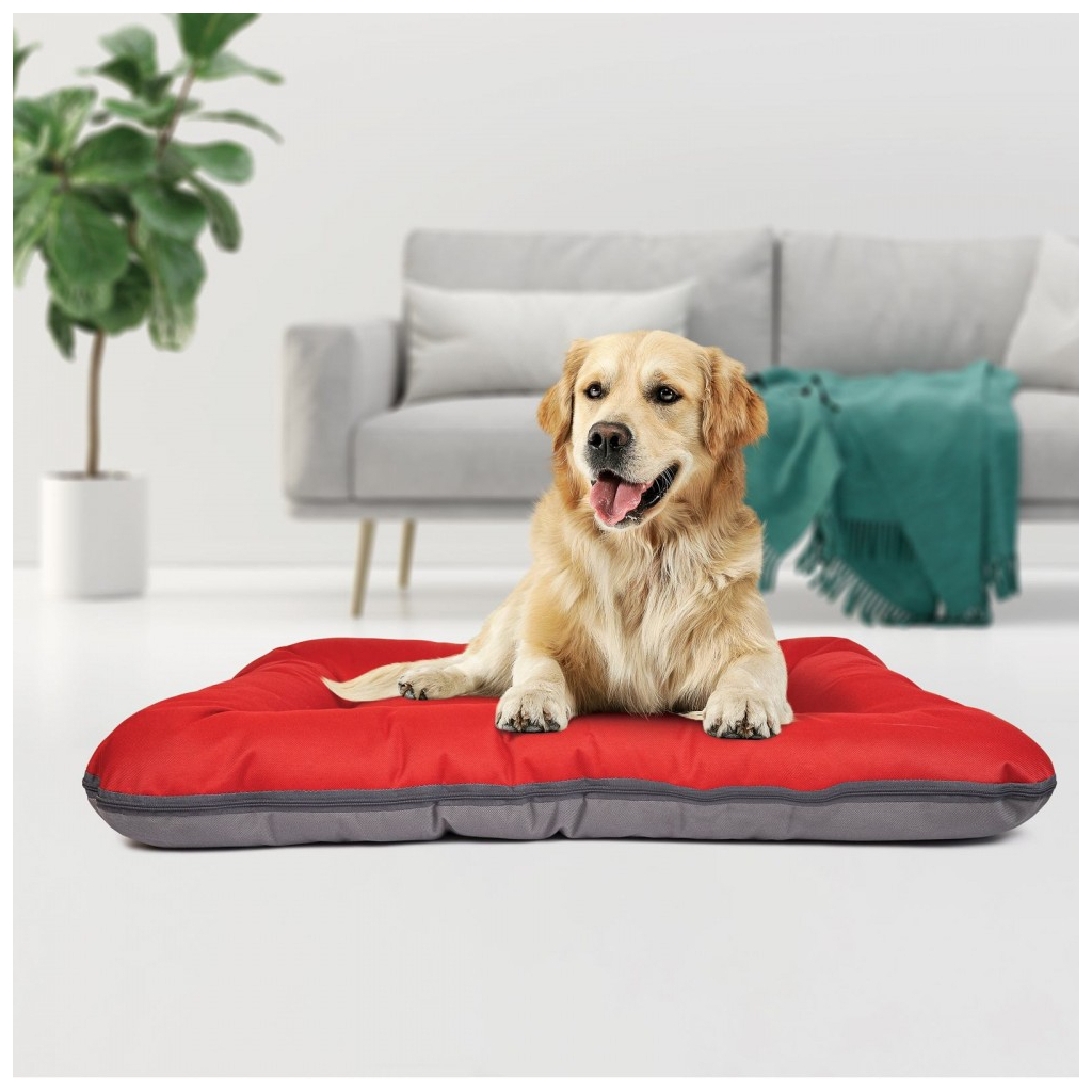 Матрац для тварин Pet Fashion Askold 102x76x14 см теракотовий (4823082438655) - зображення 2
