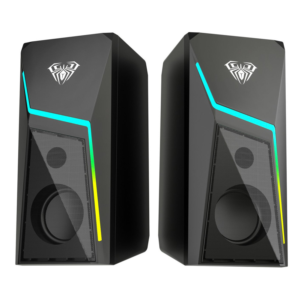 Акустична система Aula N-521 Led USB Black (6948391265063) - зображення 1