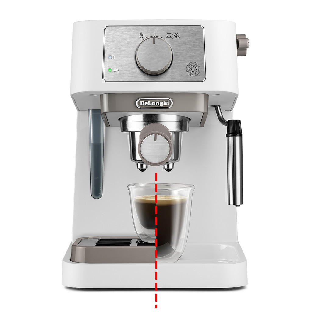 Ріжкова кавоварка еспресо DeLonghi EC 260 W (EC260W) - зображення 3