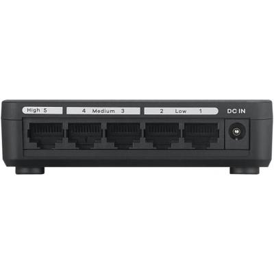 Комутатор мережевий ZyXel GS-105S V2 (GS-105SV2-EU0101F) - зображення 4