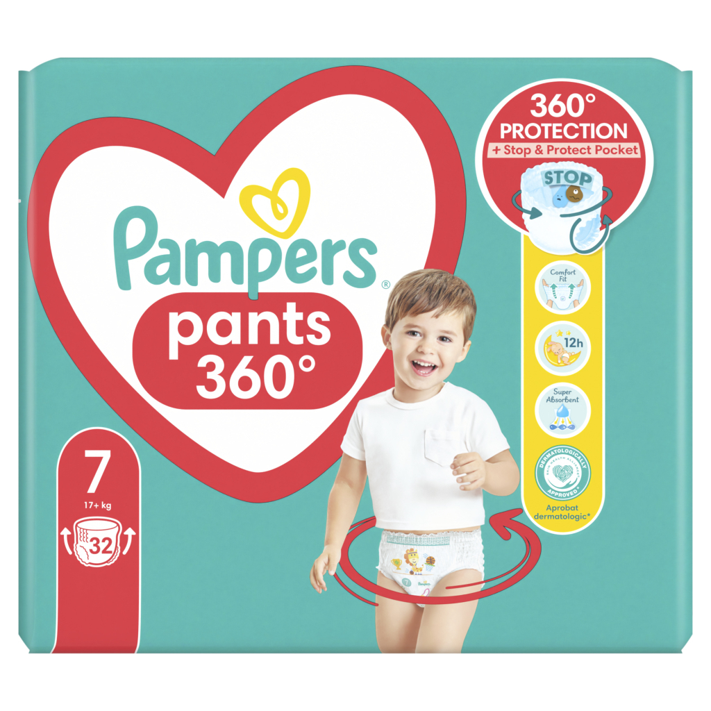 Підгузки Pampers Pants Розмір 7 (17+ кг) 32 шт (8006540374559) - зображення 2