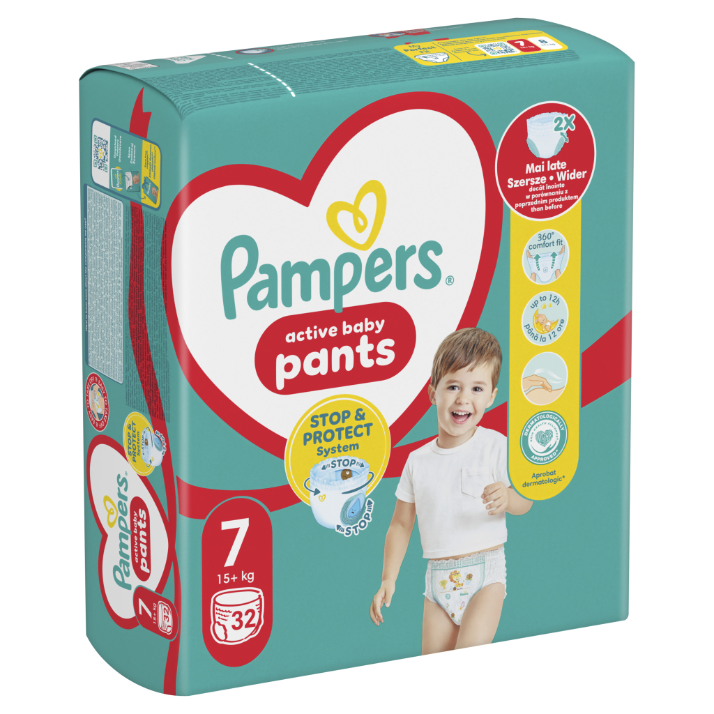 Підгузки Pampers Pants Розмір 7 (17+ кг) 32 шт (8006540374559) - зображення 2
