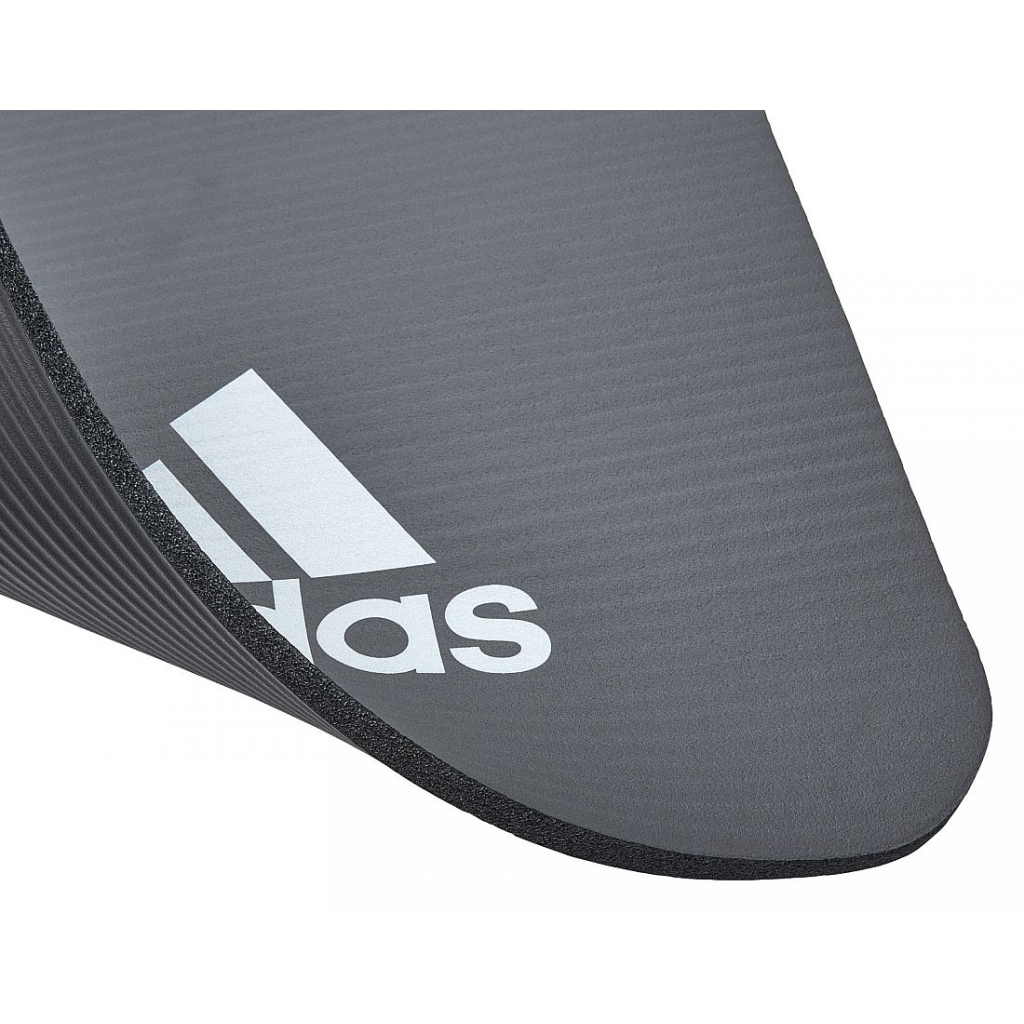 Килимок для фітнесу Adidas Fitness Mat 183 х 61 х 1 см ADMT-11015GR сірий (885652020190) - зображення 8