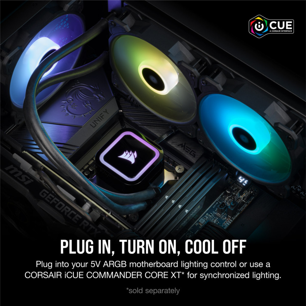 Система рідинного охолодження Corsair iCUE H100x RGB Elite (CW-9060065-WW2) - зображення 11