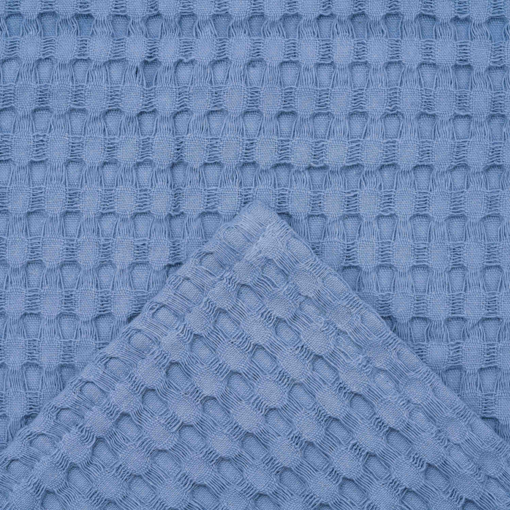 Плед Ardesto Pique 100% блакитний бавовна 220х230 см (ART0822PB) - зображення 10