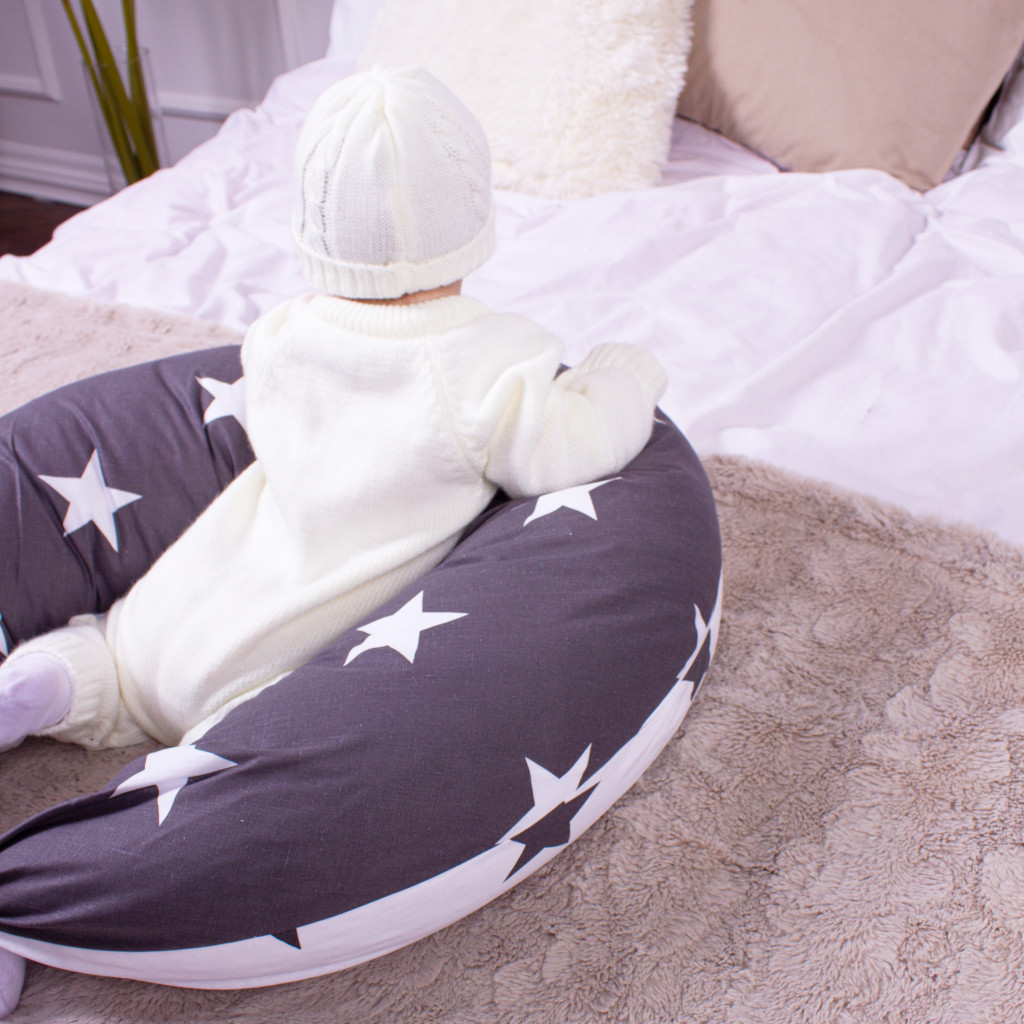 Подушка MirSon для вагітних та годування №8321 Print Line 17-0030 Berto Бязь 30х170х20 см (2200006200468) - изображение 8