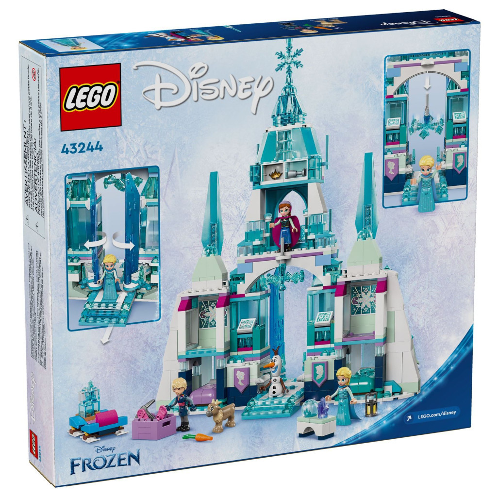 Конструктор LEGO Disney Крижаний палац Ельзи (43244) - зображення 6