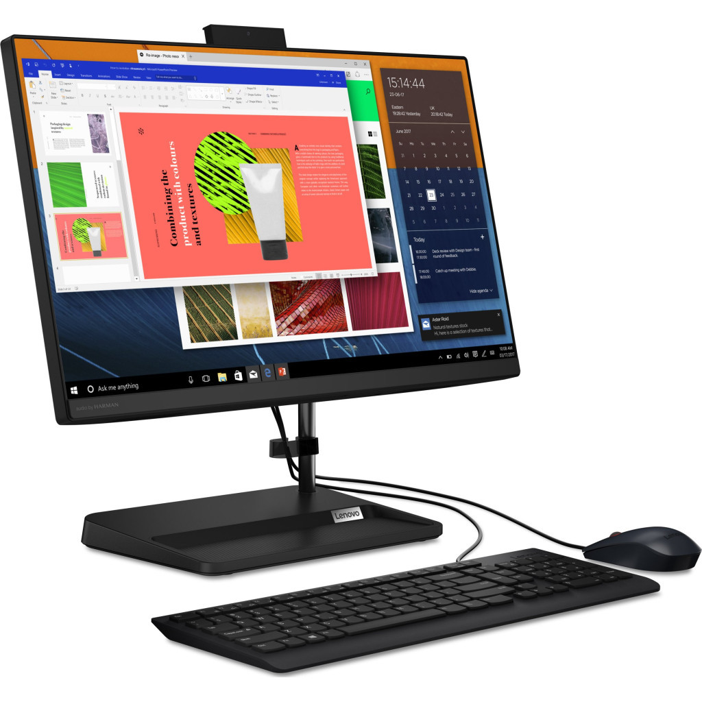 Комп'ютер Lenovo IdeaCentre AiO 3 24ALC6 / Ryzen5 5625U (F0G100R4UO) - зображення 10