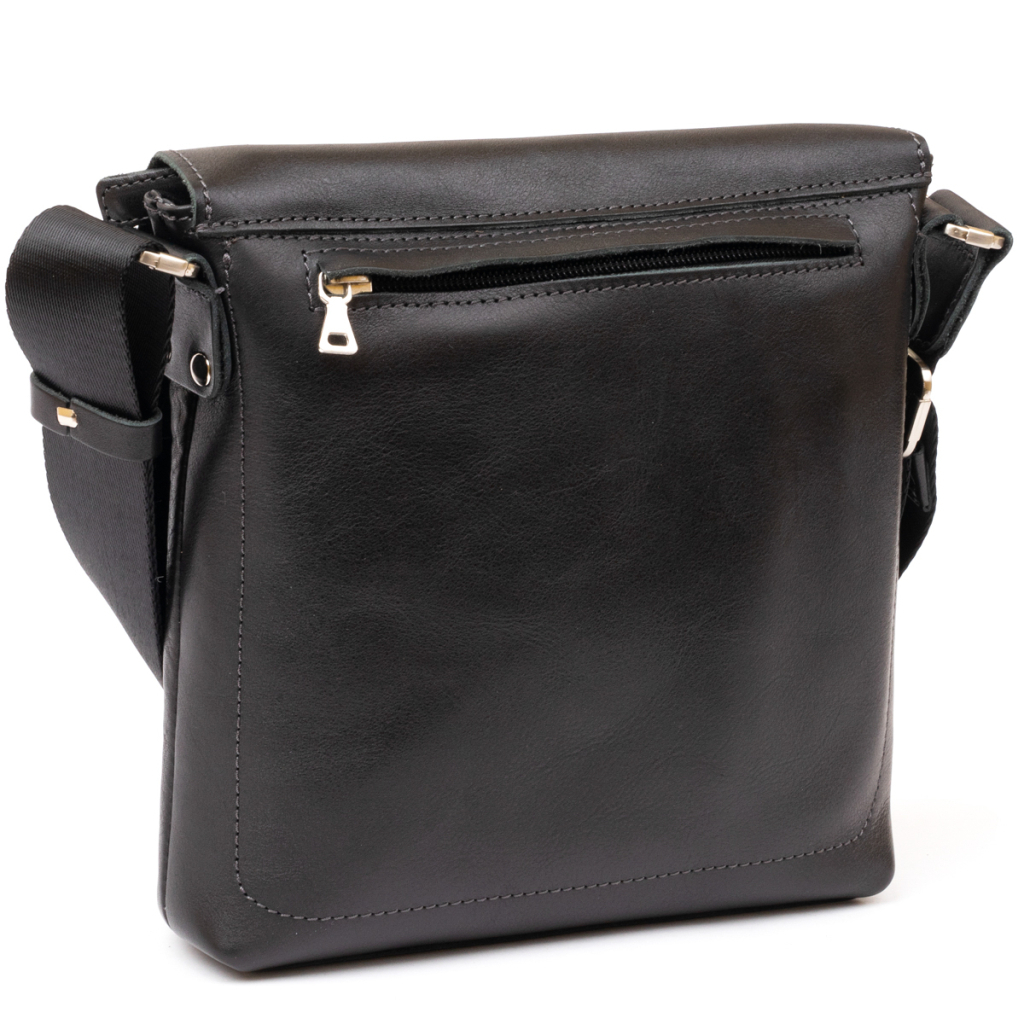 Сумка Grande Pelle У гладкій шкірі Чорна (11333) - зображення 2