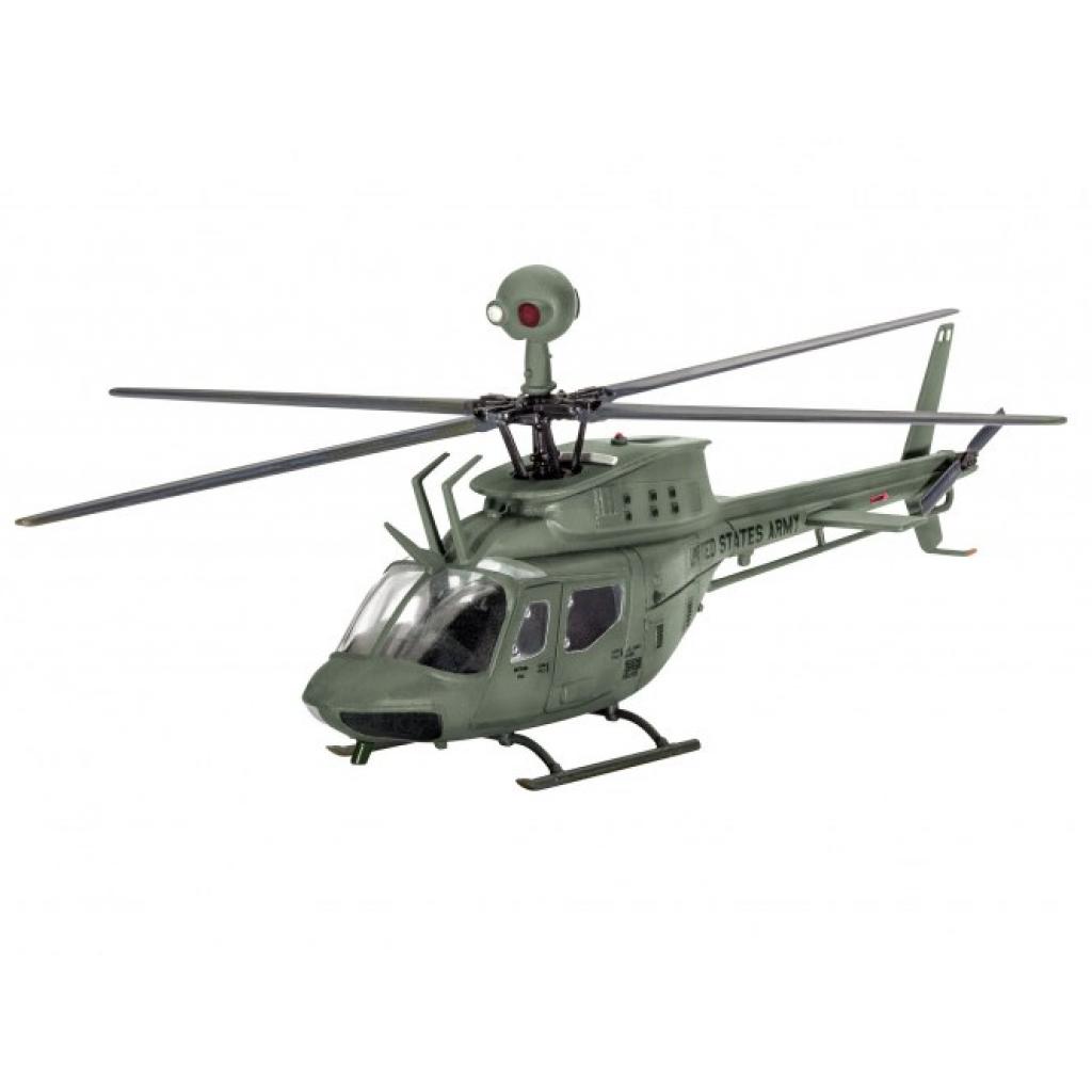 Збірна модель Revell Багатоцільовий вертоліт Bell OH-58D Kiowa 1:72 (64938) - зображення 2