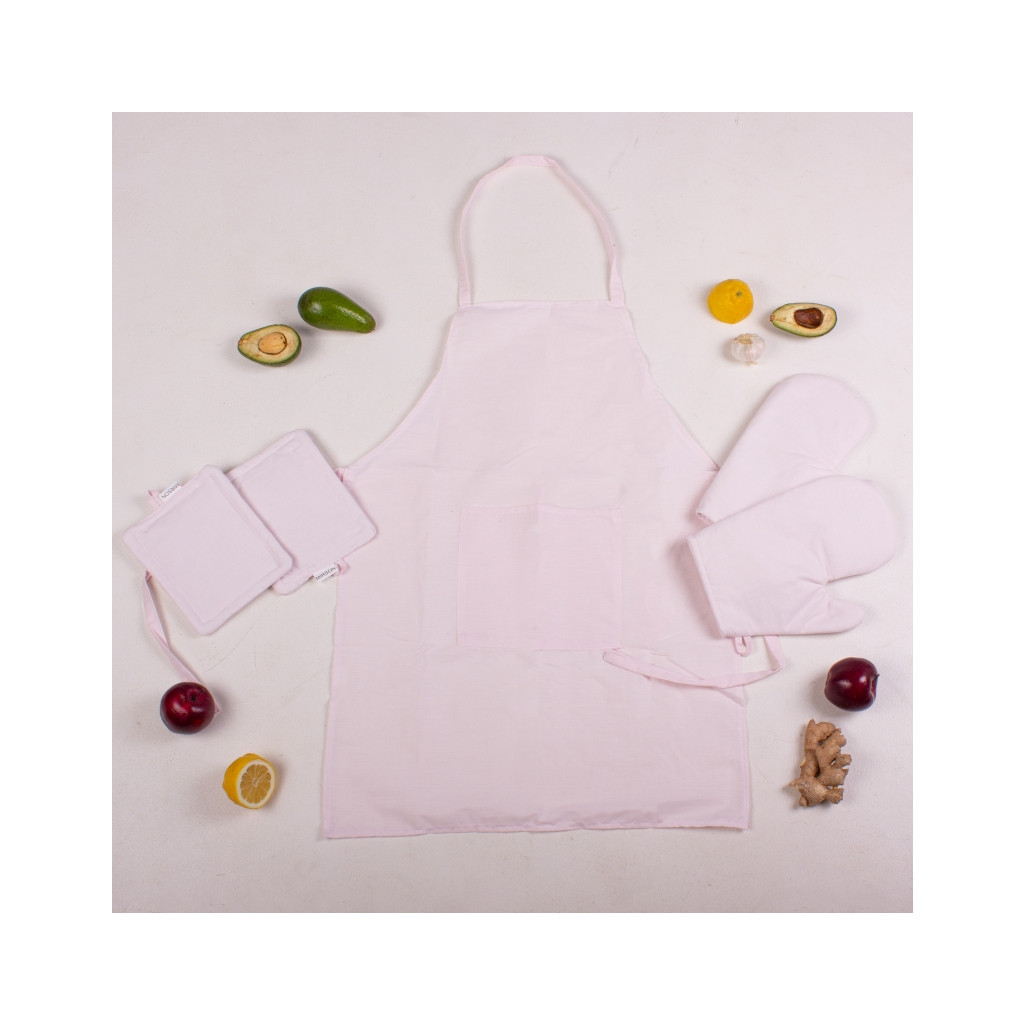 Фартух MirSon Набір 11-2409 Elma бязь дві прихватки + дві рукавички-прихватки + фартух (2200006752639) - изображение 2