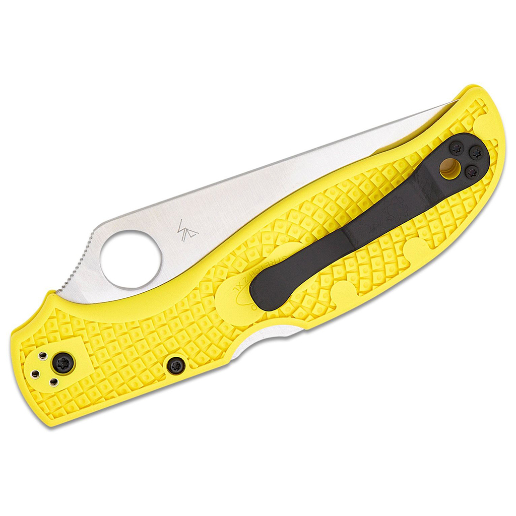 Ніж Spyderco Stretch 2 XL H-2 Yellow FRN (C258PYL) - зображення 4