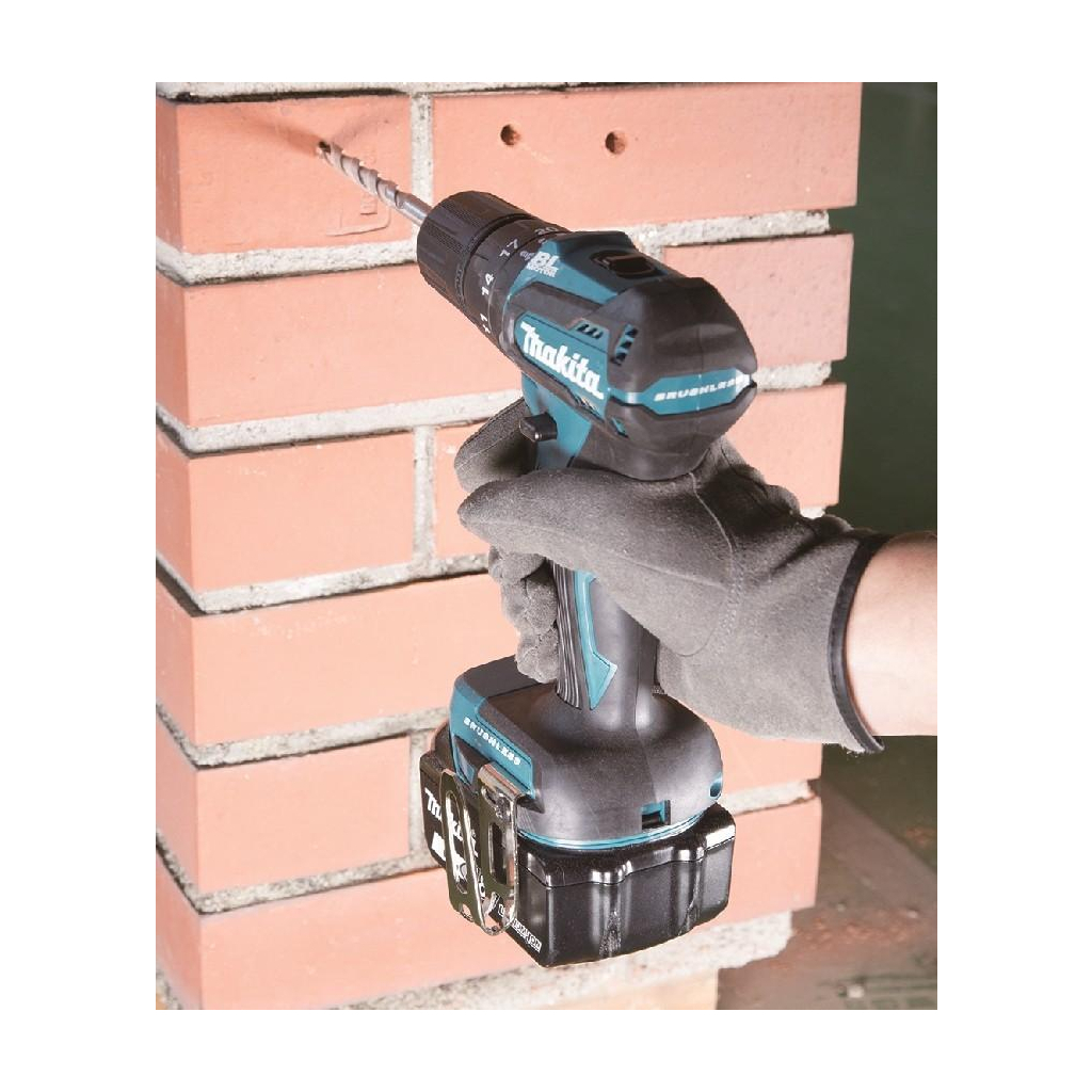 Шуруповерт Makita LXT, 3Аг х 2шт, кейс, 40 / 23Нм (DHP483RFE) - зображення 2