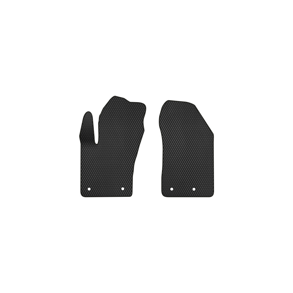 Килимок в салон EVAtech передні Fiat 500X 2014+ SUV EU (FT51245AV2OU4RBB) - зображення 1