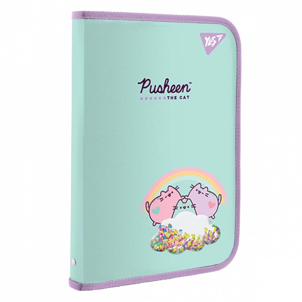Папка для зошитів Yes Pusheen FC з внутрішньою кишенею (491559) - зображення 1