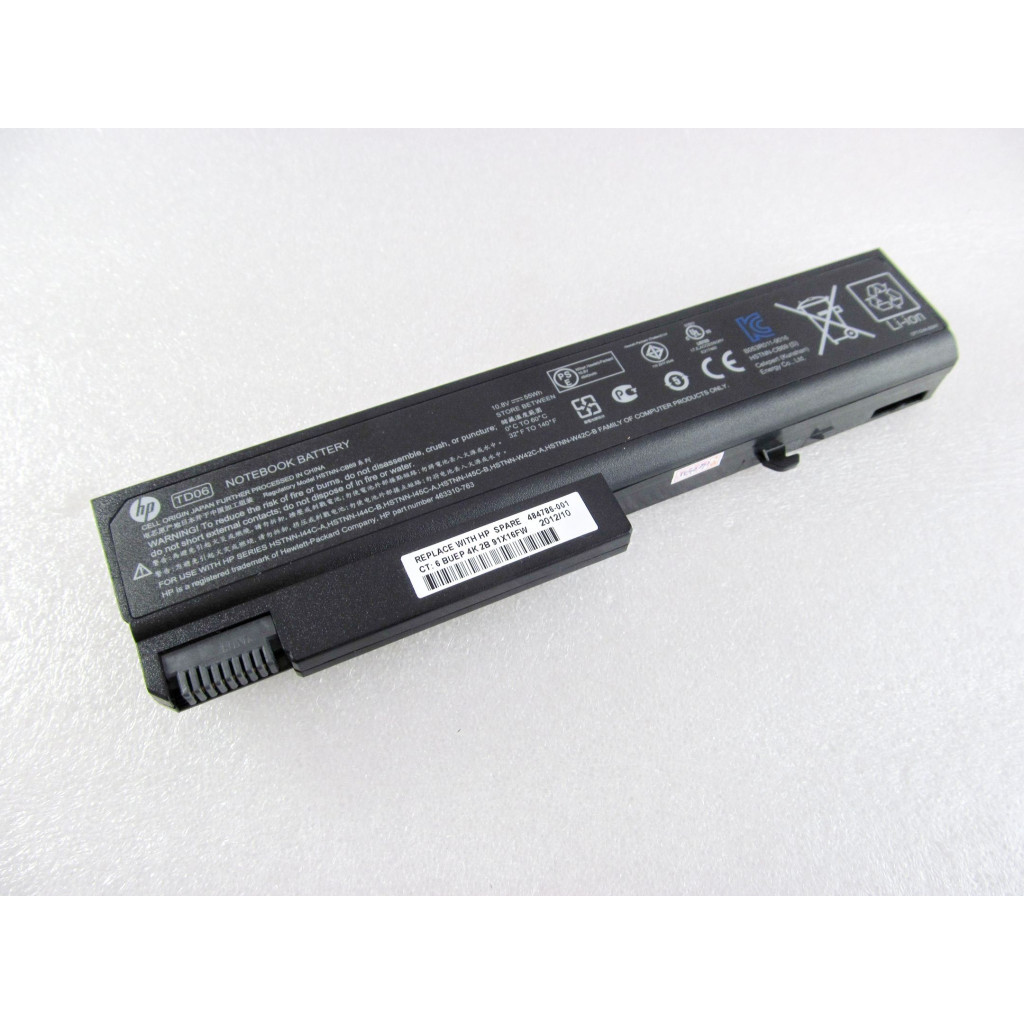 Акумулятор до ноутбука HP ProBook 6530b HSTNN-UB69 55Wh (5100mAh) 6cell 10.8V Li-ion (A41748) - зображення 1
