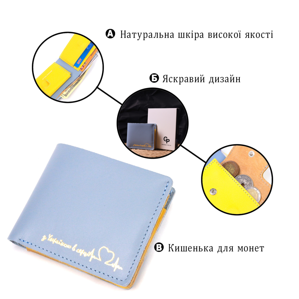 Гаманець Grande Pelle 16732 - зображення 4