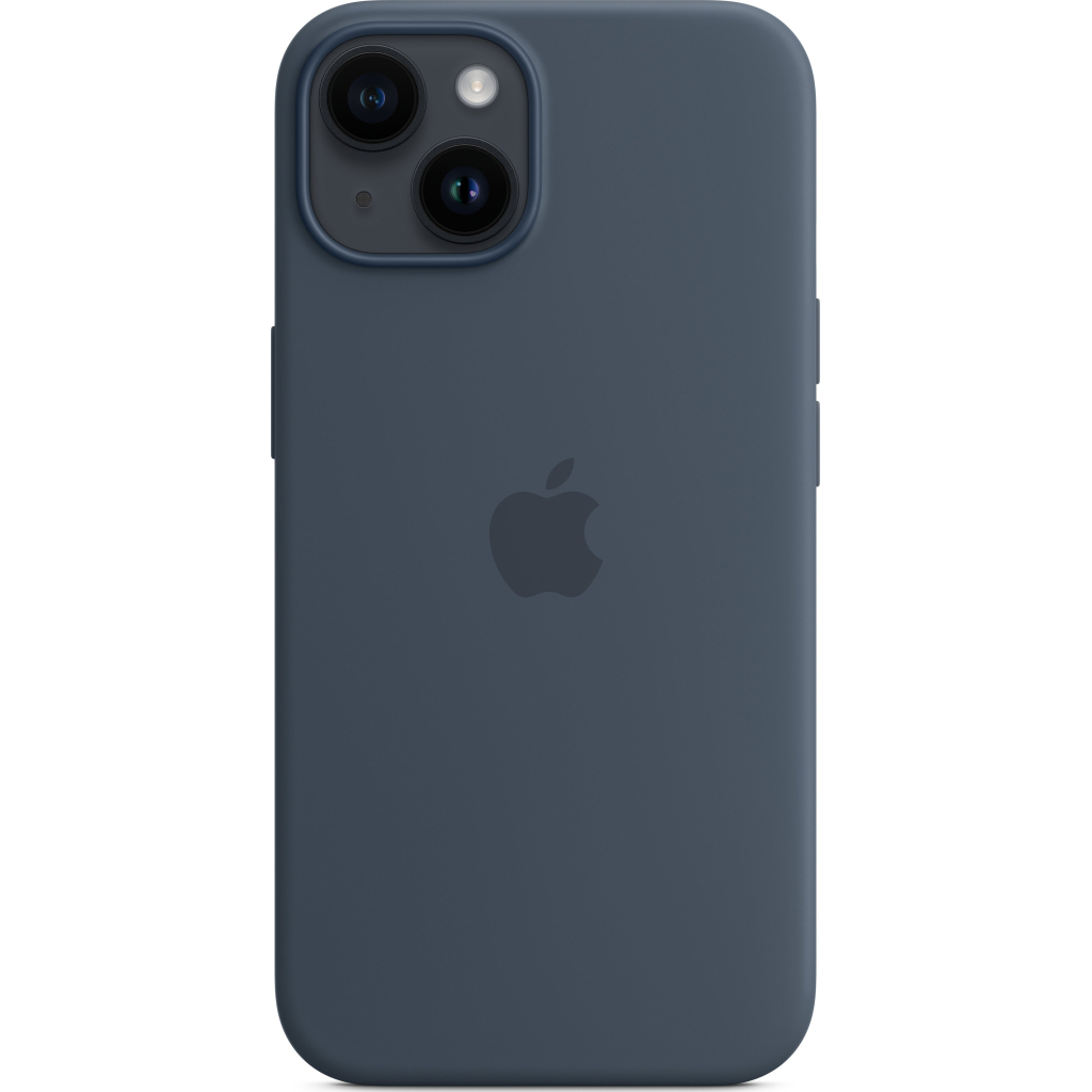 Чохол до мобільного телефона Apple iPhone 14 Plus Silicone Case with MagSafe - Storm Blue,Model A2911 (MPT53ZE/A) - зображення 2