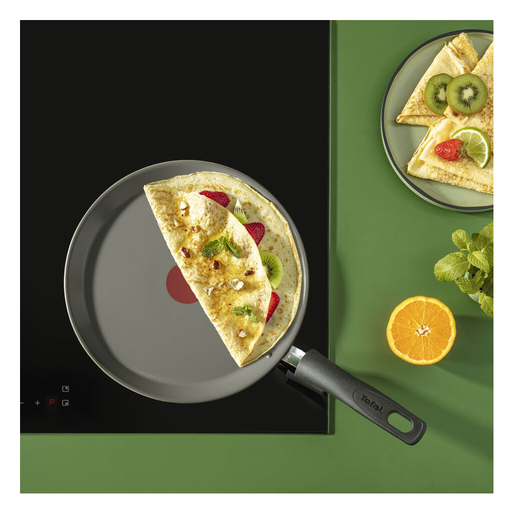 Сотейник Tefal Renewal, 24см, алюміній, бакеліт, скло, сірий (C4263243) - зображення 2