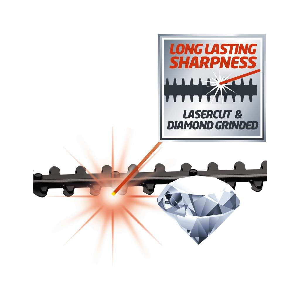 Кущоріз Einhell телескопічний GE-HH 18/45 Li T Solo, 18В, 450мм (без АКБ та ЗП) (3410866) - зображення 10