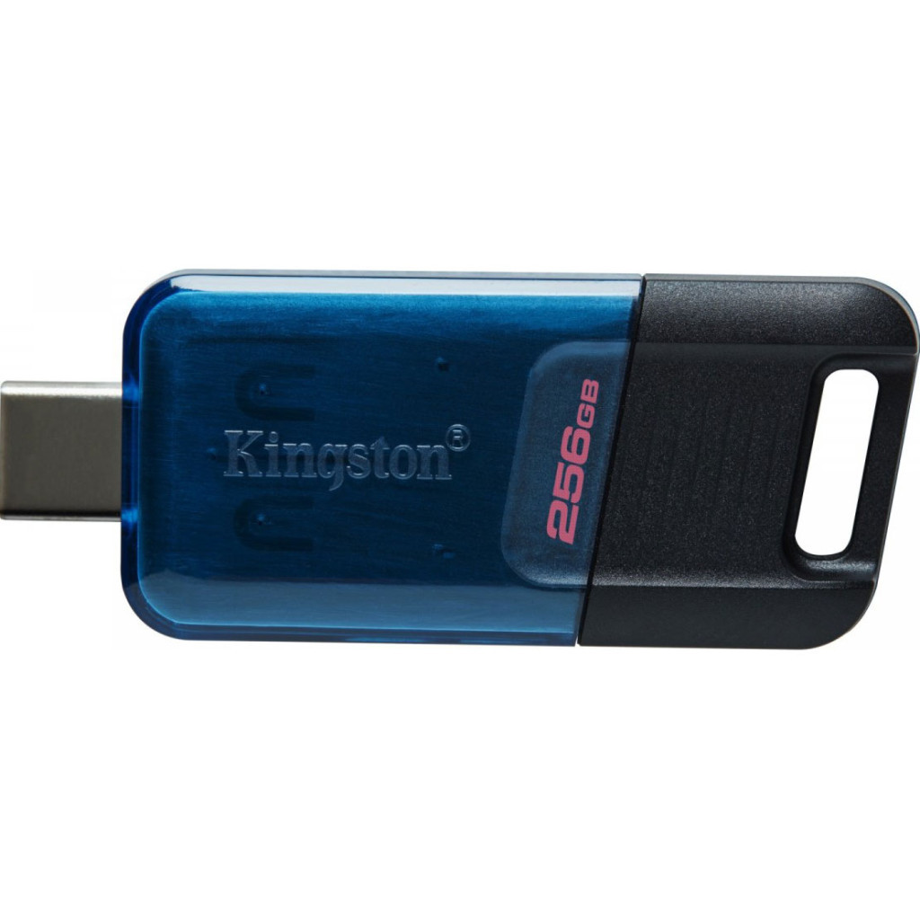 USB флеш накопичувач Kingston 256 GB DataTraveler 80 M USB-C 3.2 (DT80M/256GB) - зображення 3