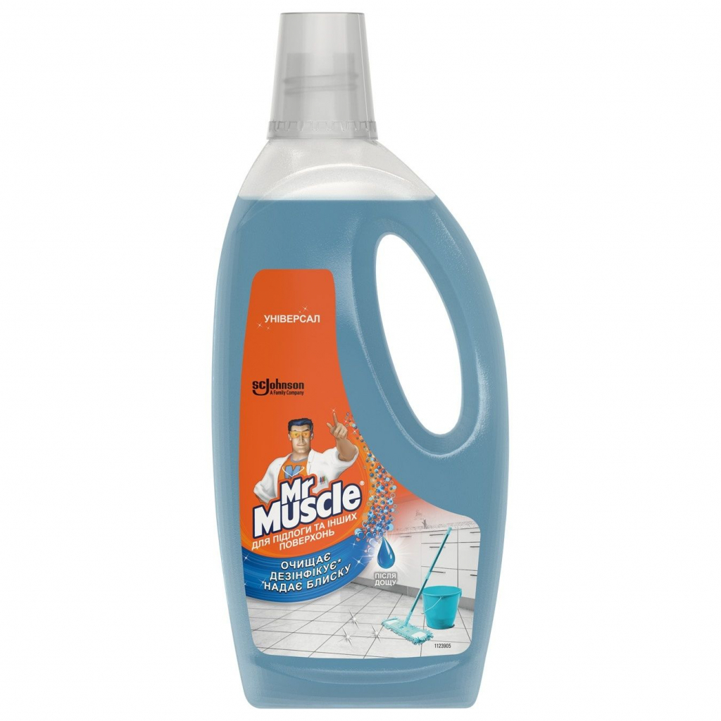 Засіб для миття підлоги Mr Muscle Після дощу 750 мл (4823002005004) - изображение 1