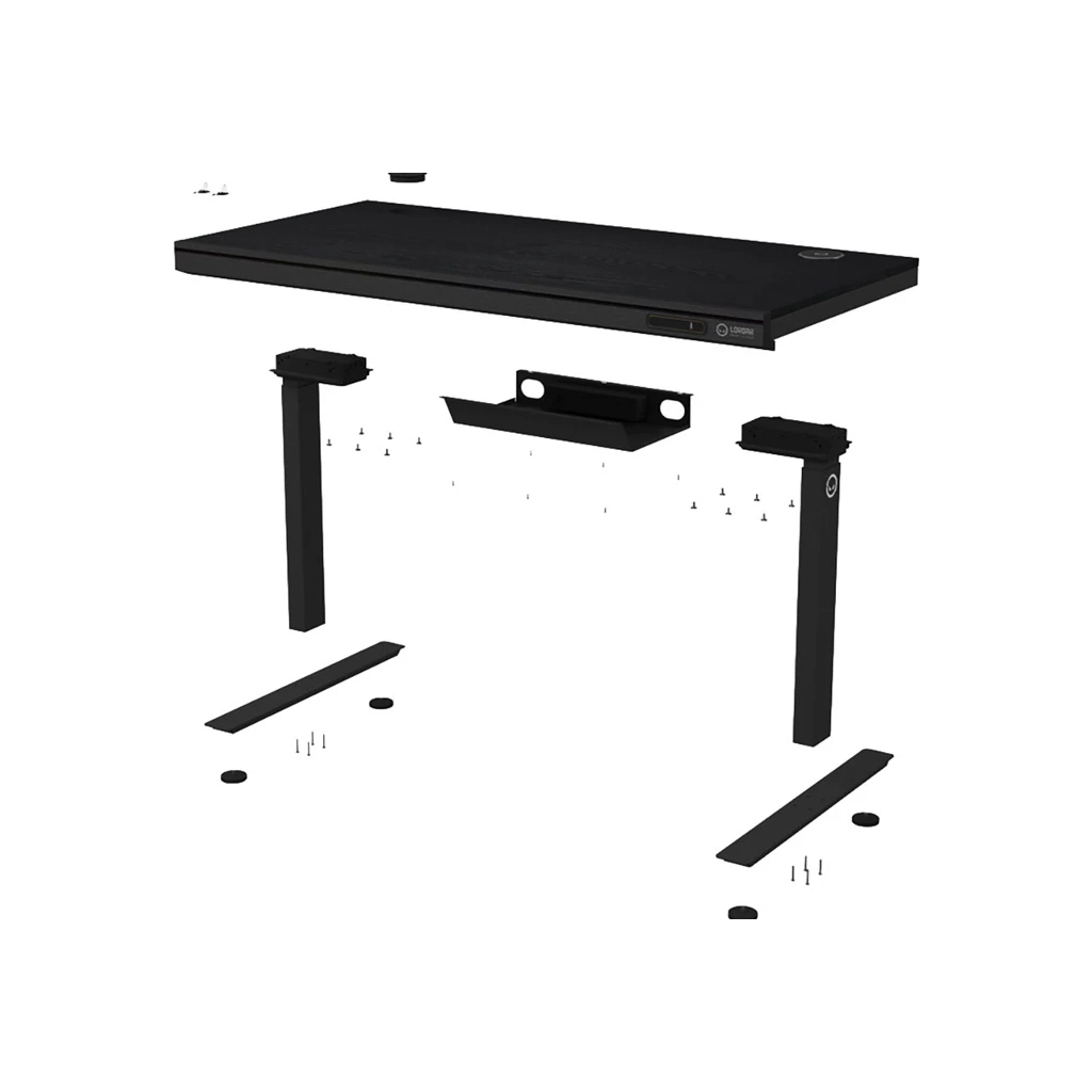 Комп'ютерний стіл Lorgar PRO 80W Wood Black (LRG-DP80W) - изображение 4