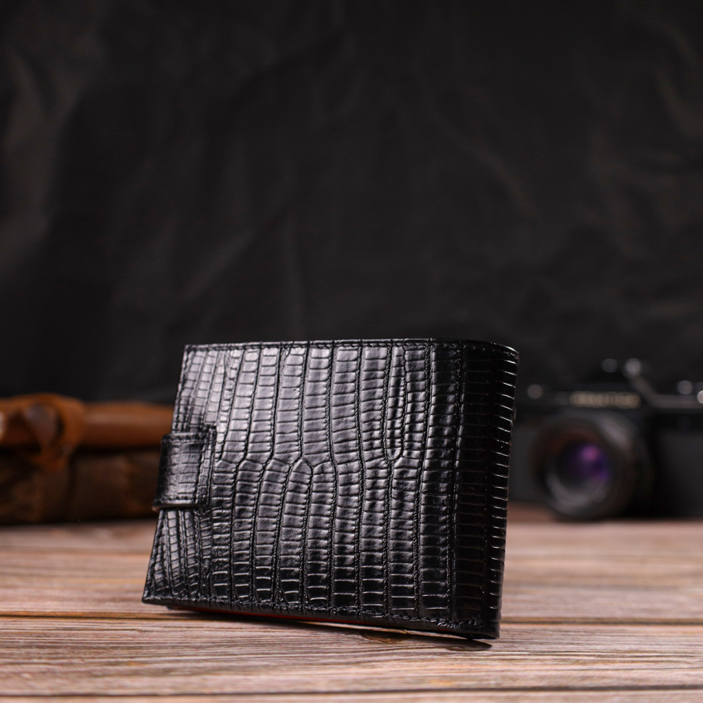 Портмоне Canpellini З натуральної шкіри Чорне (21751) - зображення 9