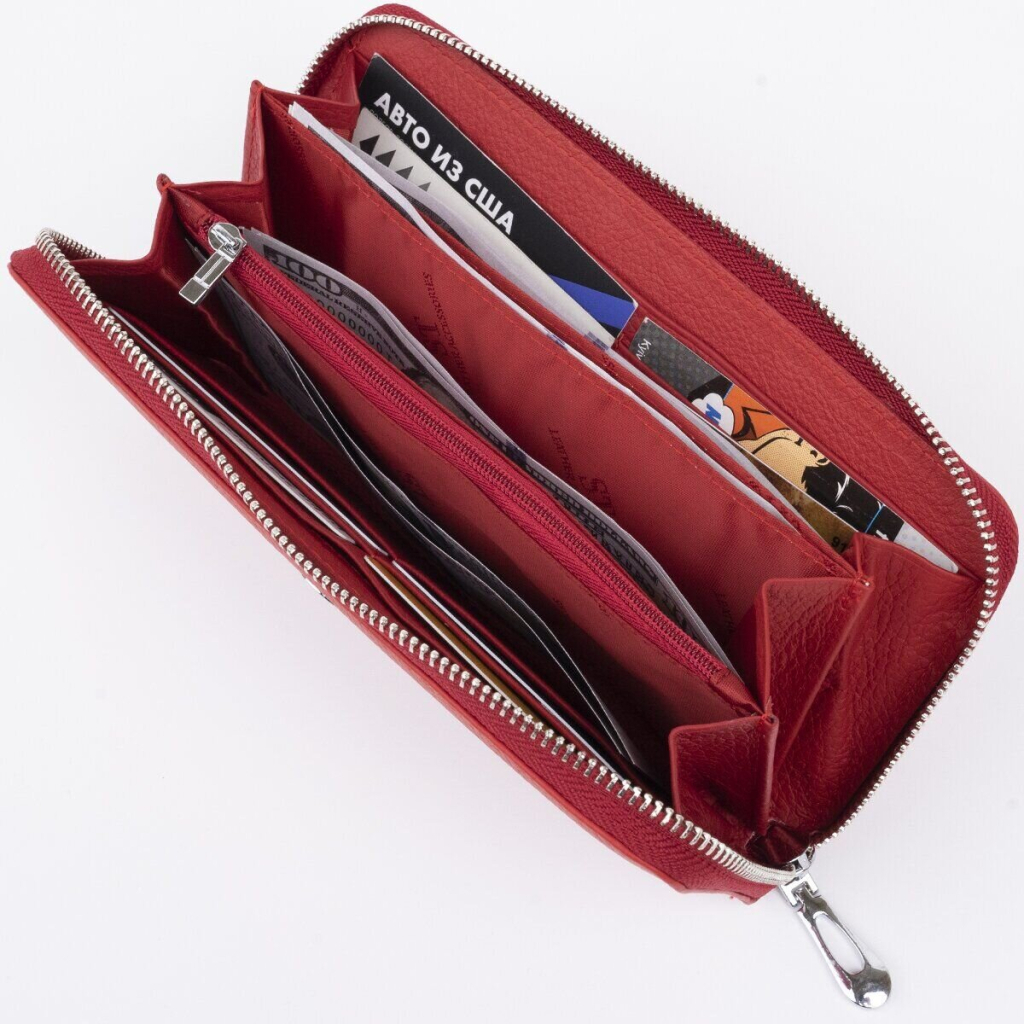 Гаманець ST Leather Червоний (18419) - зображення 5