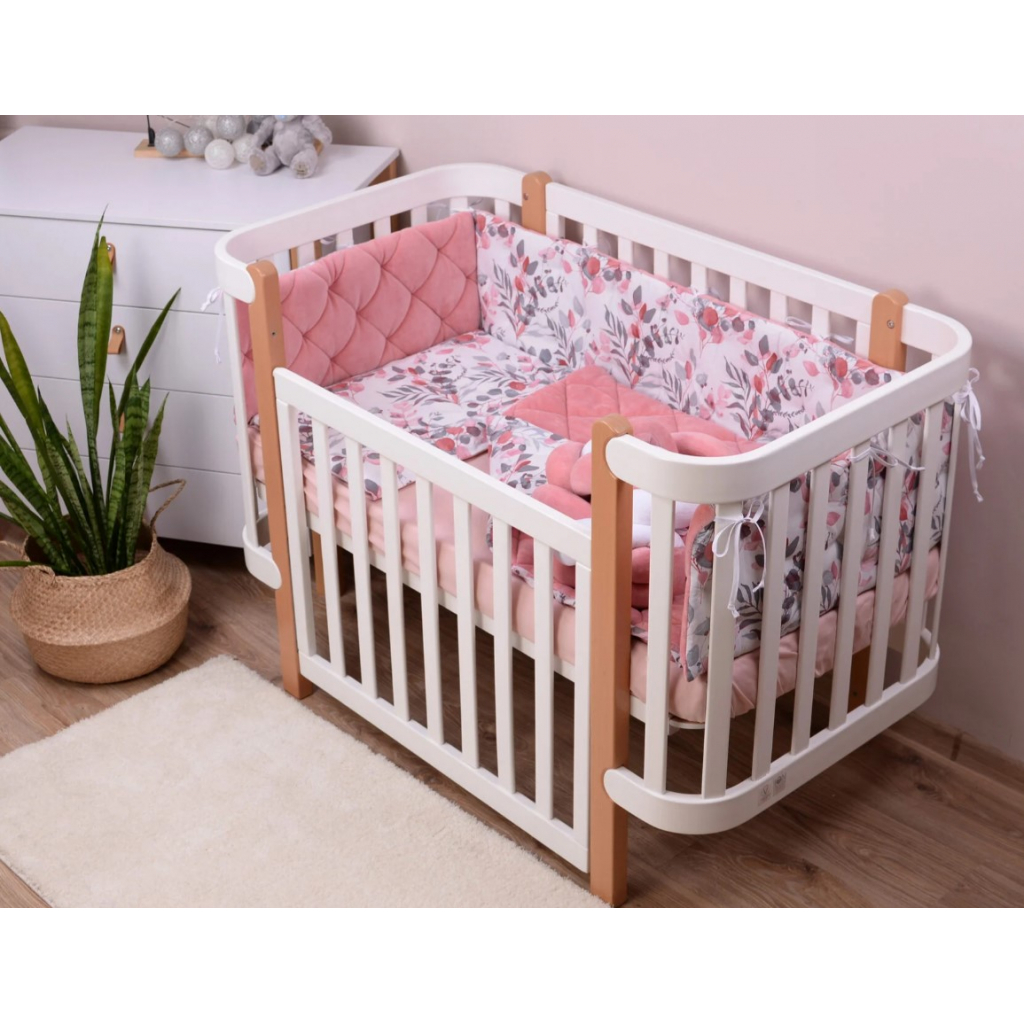 Дитячий постільний набір Верес Velour Powdery leaves (5од.) (218.10) - зображення 1