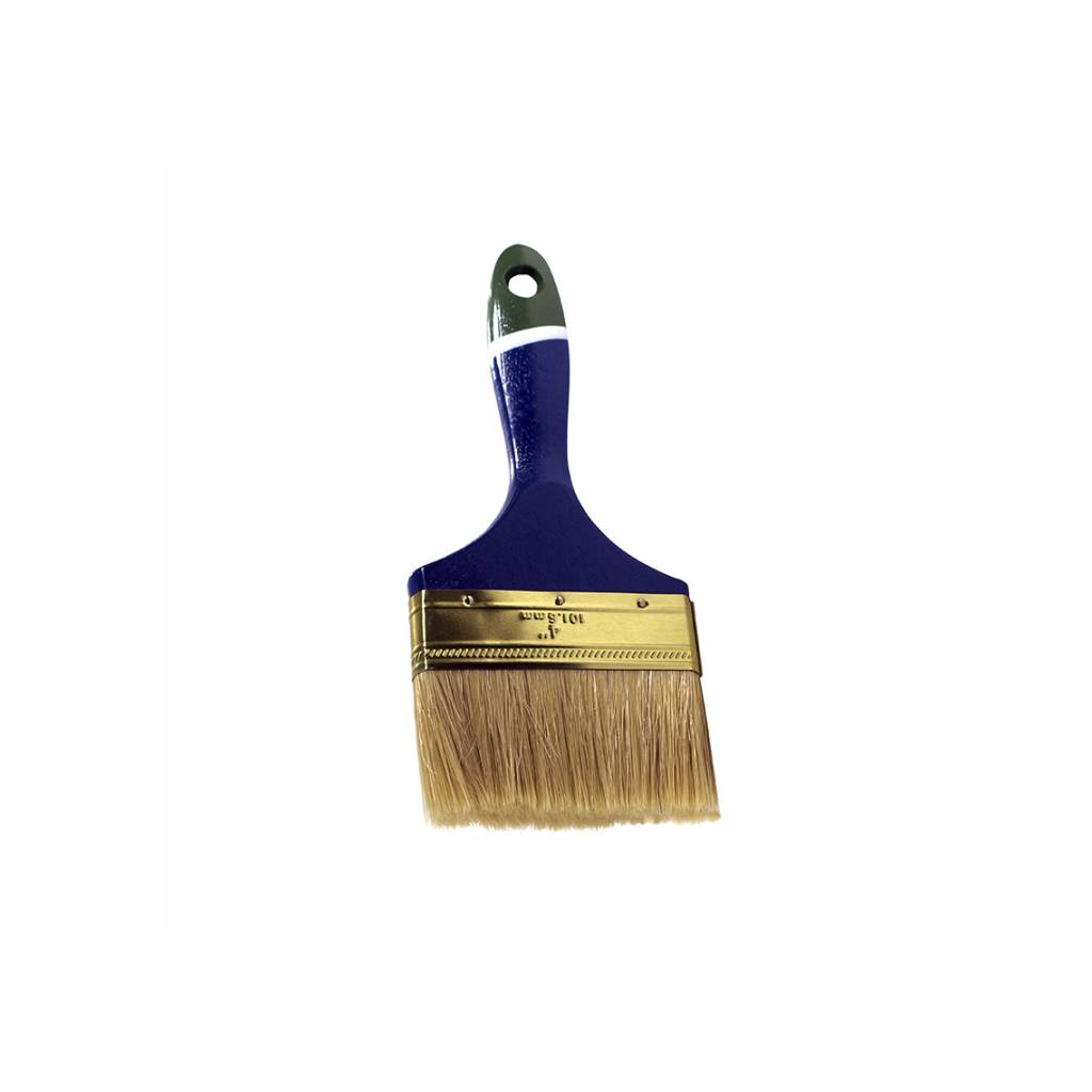 Пензель малярний Зеніт флейцевий Англійський дерев'яна ручка 4" (50000140) - зображення 1