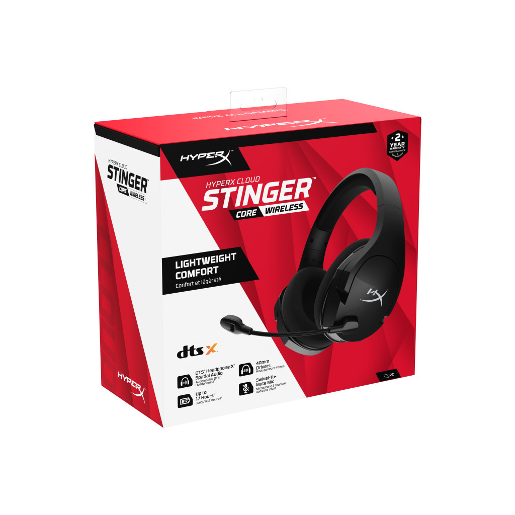 Навушники HyperX Cloud Stinger Core Wireless 7.1 Black (4P4F0AA) - зображення 10