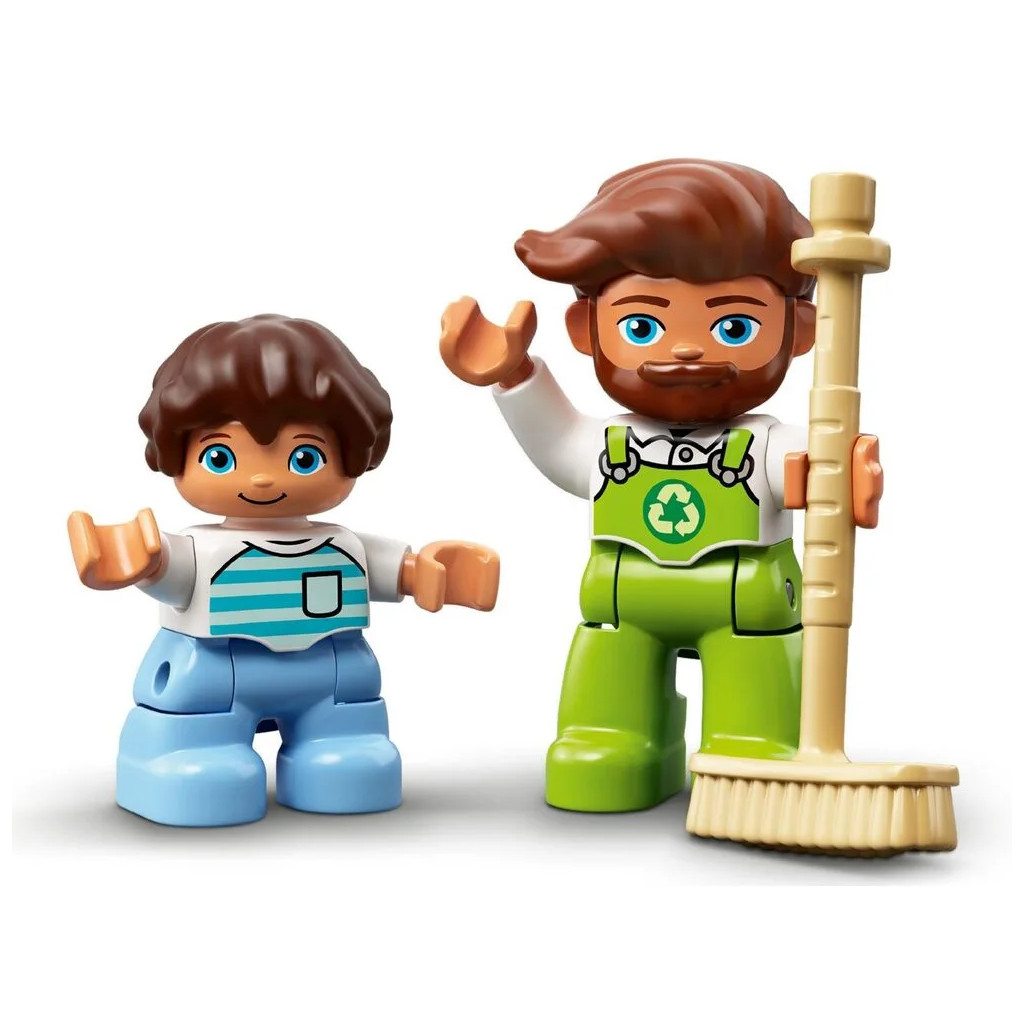 Конструктор LEGO Duplo Сміттєвоз і контейнери для роздільного збору сміття (10945) - зображення 6