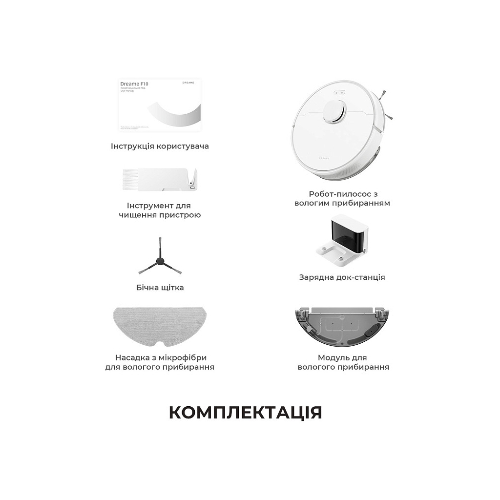 Пилосос Dreame F10 White (RLF11SA) - зображення 7