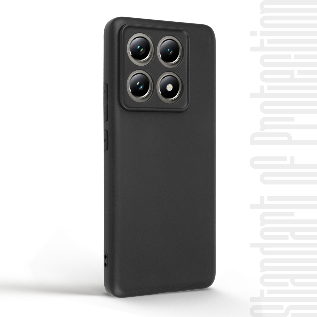 Чохол до мобільного телефона Armorstandart Matte Slim Fit Xiaomi 14T Pro Camera cover Black (ARM79370) - зображення 2