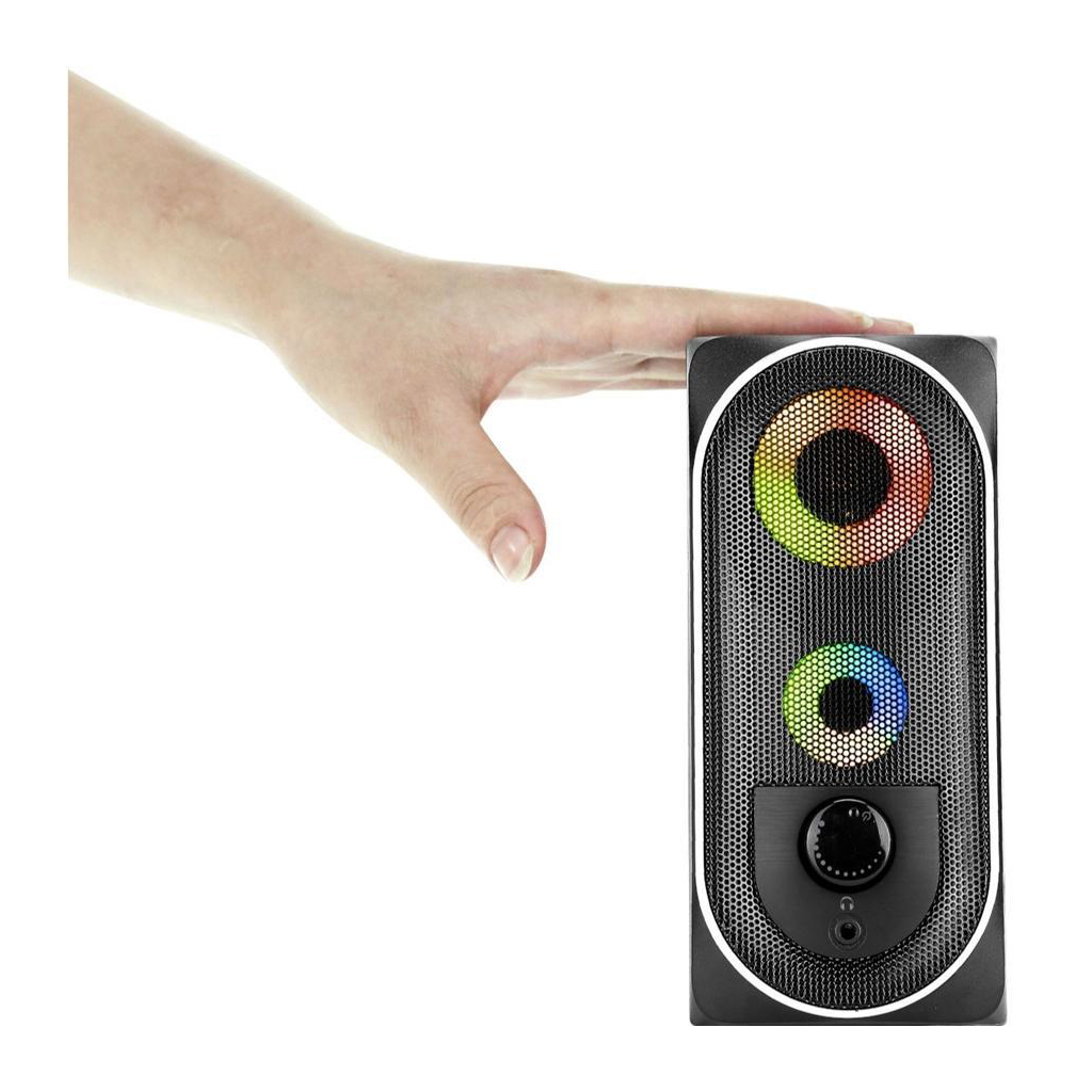 Акустична система HP DHE-6001 LED RGB Black (DHE-6001) - зображення 5